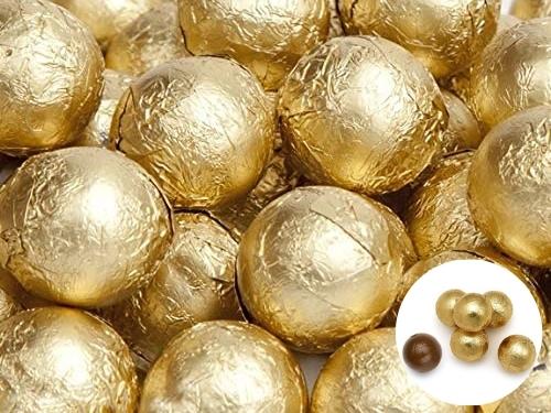 Chocolate Foiled Balls 1lb 